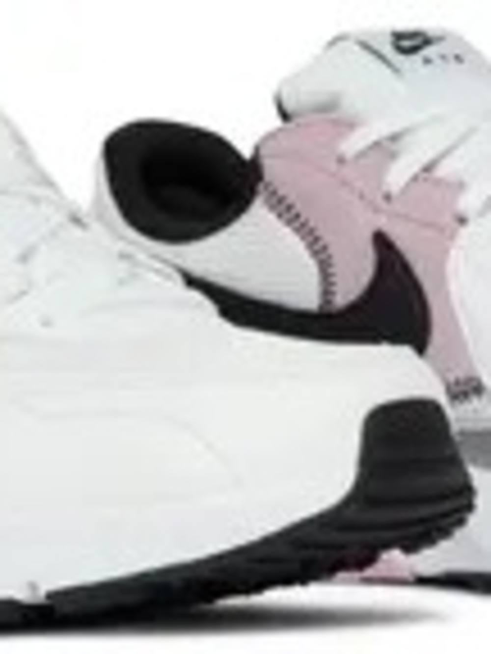 Nike Ladies Pink, White & Black Air Max Sneaker Size 9 - Picture 3 of 5